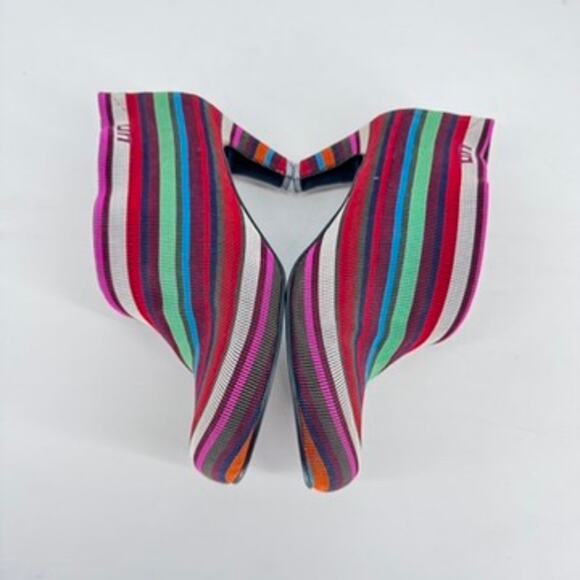 United Nude Boots Fold Mid Multi Color Ankle Bootie Size 9 EU 40 - Picture 6 of 9